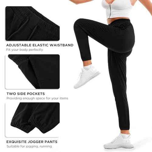 Womens Sweatpants with Pockets - Joggers for Women Sport Pants Trousers for Women