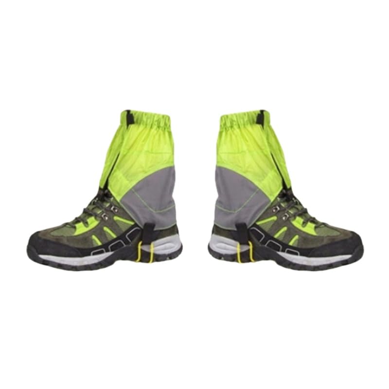 Jwelesy Gators for Hiking Boots and Shoes Waterproof Adjustable Lightweight Leg Gaiters for Men Women Gaiters for Snowshoeing