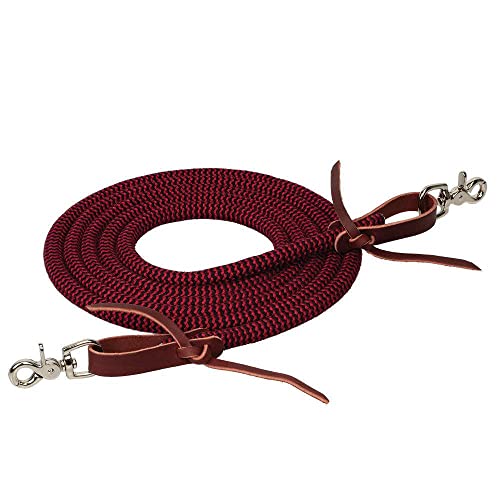 Eco-Friendly Bamboo Horse Reins - 1/2" x 10' Trail Riding Tack