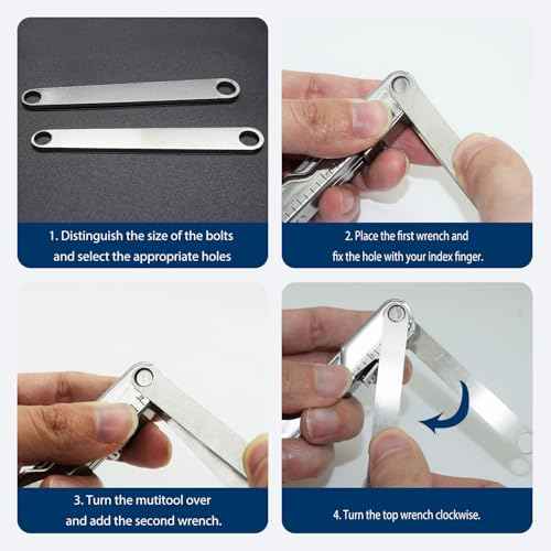 Handy 7Pack Mutitool Wrench Kit for L-eatherman Multi-Tools,Ideal for muti-tool maintenance Knurled Nut Wrenches Wide Compatibility with wave Rebar, Bond, PST, Charge+,Surge (Wrenches Kit)