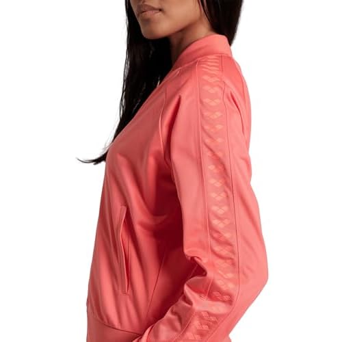 ARENA Women's Icons Relax Iv Team Jacket Full-Zip Regular Fit Side Pockets Retro