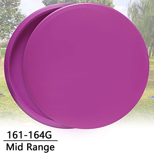 GOOSO Disc Golf Set 6 Discs - Backyard & Outdoor Play, Includes 2 Fairway Drivers, 2 Mid-Range, 2 Putter Discs - Variation of 6 pc