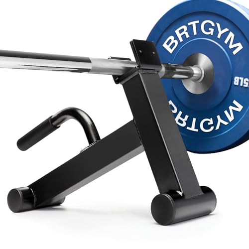 Deadlift Jack Barbell Stand - Heavy Duty Carbon Steel for 600lb Weight Plates