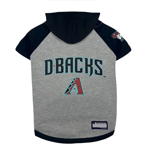 Arizona Diamondbacks Dog Hoodie Shirt - Small MLB Team Casual Petwear