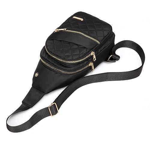 Small Sling Bag for Womenm Men, Sling Backpack Daypack Fanny Pack Crossbody Bags for Hiking Travel Sports Running