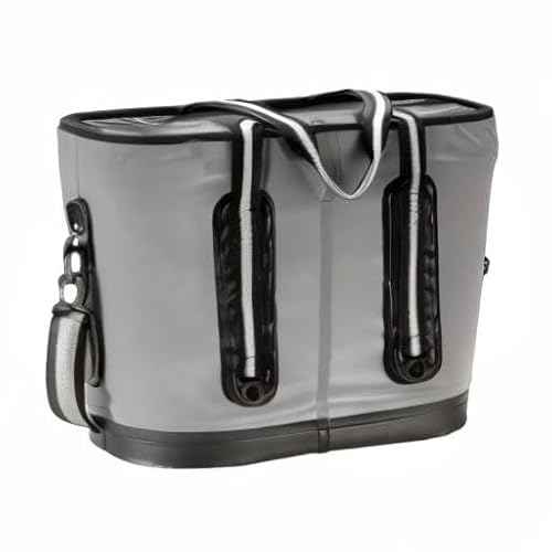 National Outdoor Living Solid Grey Soft Sided Cooler Bag