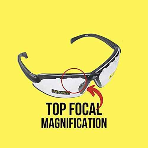 First Responder's Choice! Tactical Shooting Glasses for Front Sight Focus 99% of Inaccuracy Occurs When You Can¡¯t See Your Sights. Maintains a Natural Shooting Stance. Top Focal¢ç Anti-Fog, ANSI Z87.1+