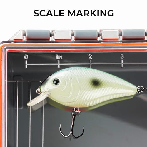 KastKing HyperSeal Waterproof Tackle Box 3700 Deep with No Compartments