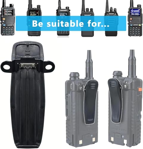 Belt Clip for TIDRADIO and BaoFeng Two-Way Radios - Compatible Models
