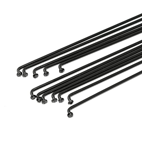 12pcs Bicycle Spokes 260mm 14G Stainless Steel for Mountain & Road Bikes