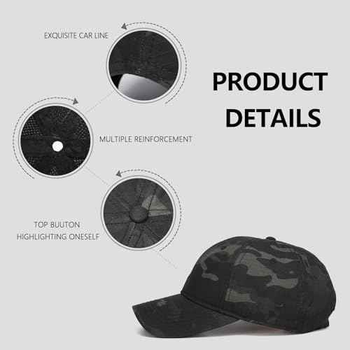 Baseball Caps Hats for Men Women Dad Hats Ballcaps Adjustable Unisex Plain Caps