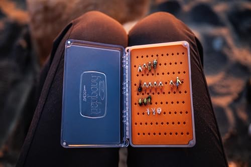 Fishpond Tacky Daypack Fly Box - Burnt Orange, Holds 180 Flies