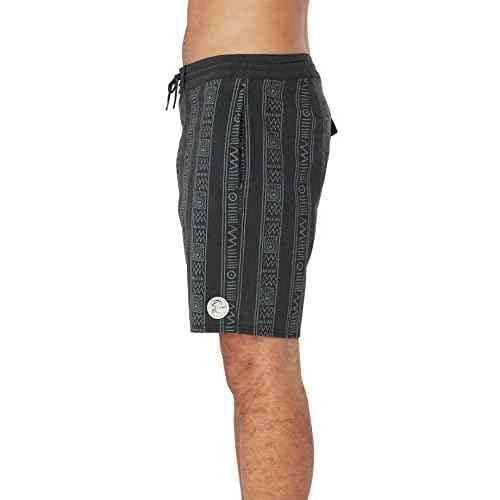O'NEILL Mens Mythic Lines Cruzer Swim Black