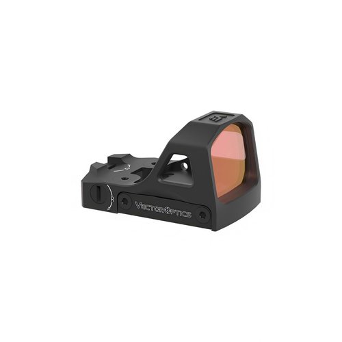 Vector Opitcs Frenzy 1x17x21 Illuminated 3 MOA Mini Red Dot for Pistol, Reflex Aspheric Sight, Side Battery, Low Profile, Motion Awake,IPX7, 7075 T6 Aluminum, SCRD-73
