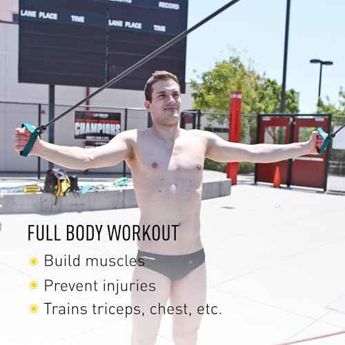 FINIS Dryland Cords - Swim Resistance Bands for Strength & Flexibility - Simulates Swim Strokes - All Ages