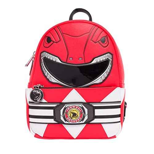 Loungefly Power Red Ranger Cosplay Mini Backpack Toyz N Fun Exclusive
