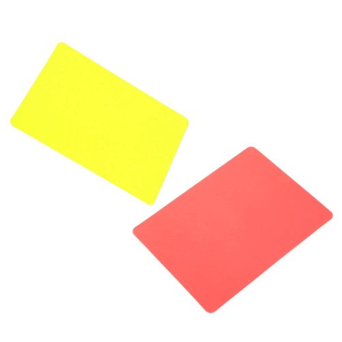Football Referee Equipment-Red and Yellow Cards Record for Soccer Games