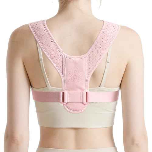 Back Brace Posture Corrector for Women - Thin & Invisible Back Brace for Posture - Adjustable Back Support Brace - Relieve Upper Back Discomfort & Regain Confidence, 28-45", 1 PCS