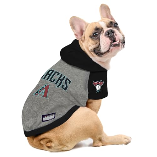 Arizona Diamondbacks Dog Hoodie Shirt - Small MLB Team Casual Petwear