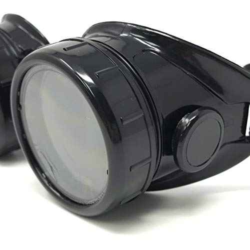 Steampunk Mad Scientist Goggles Rave Glasses Costume Eye Protection Goggles Welding Style