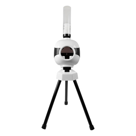 IOUSSJC Badminton Training Machine, Automatic Shuttlecock Launcher, Badminton Training Device for Indoor & Outdoor Practice, Fixed Point Serve