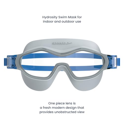Speedo Unisex Adult Swim Goggles - Hydrosity, Clear/Cement Variation