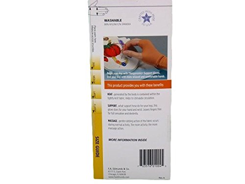 Support Gloves for Hands and Wrists - Medium, Ergonomic, Nylon & Spandex