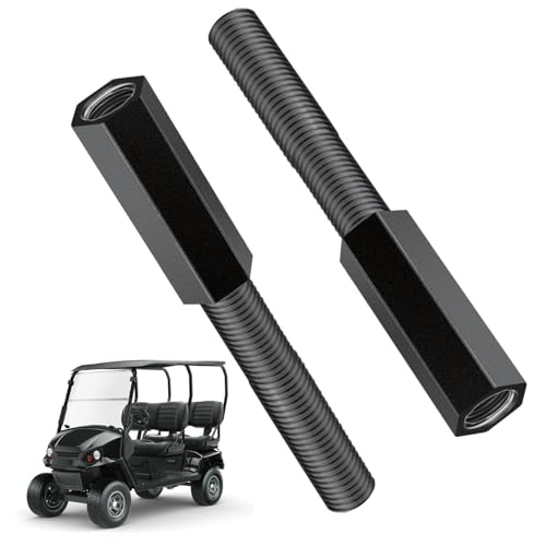 Golf Cart Shock Extension Rod M10x1.25 Thread Black for EZGO TXT & Club Car