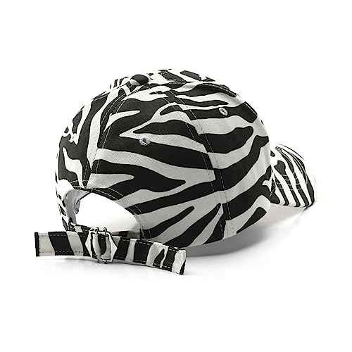 Striped Cap Unisex Baseball Cap Casual Sun Hat