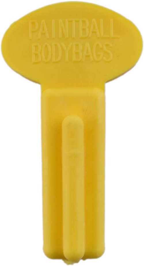 Paintball Barrel Blocker Plug - Yellow