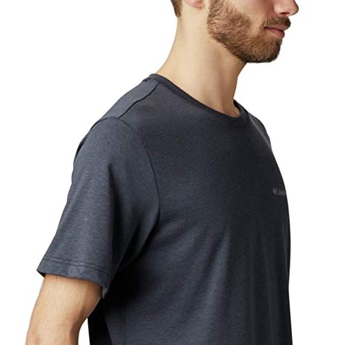 Columbia Men's Thistletown Ridge Crew Shirt, Black, Large