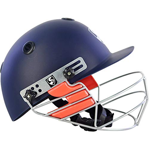 SG Optipro Cricket Helmet Medium Impact-Resistant Shell, Ventilation, Breathable Padding