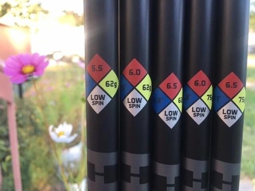 Old Town Golf New HZRDUS 3 Wood Shafts with Grip & Adapter Installed/Clwy - 62g 6.0 (Stiff Flex)