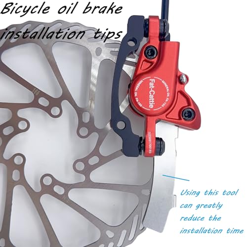 Hydraulic Disc Brake Set for Mountain Bike with 160mm Rotors - Red (Variation of THIS listing)