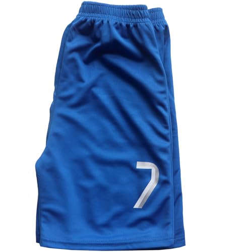 Kids Soccer Jersey Set with Socks and Shorts - Blue / 26 (8-9 Years) | Youth Football Uniform