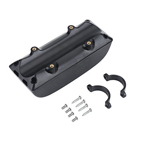 Dilwe Controller Box, Solid Lithium Battery Controller Box Case Kit with Install Fittings for Electric Mountain Bikes