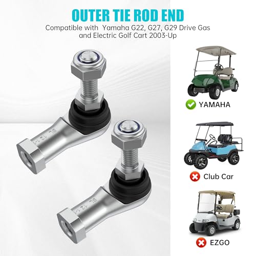 Golf Cart Tie Rod End Ball Joint Kit for Yamaha G22 G27 G29 2003-Up