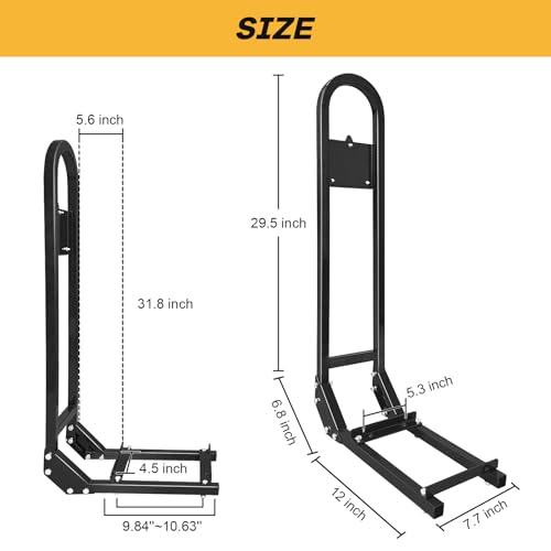 Heavy Duty Golf Cart Rear Seat Safety Grab Bar with Reflector - Universal Fit