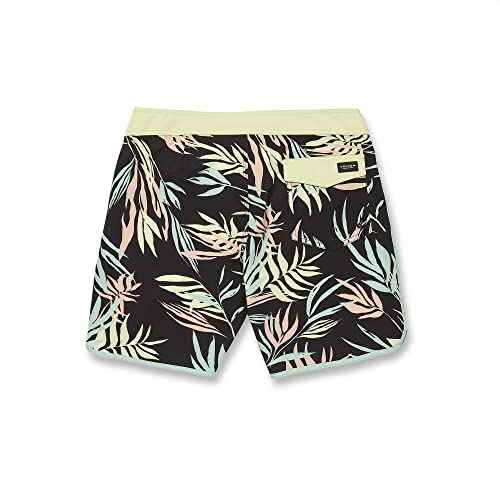 Volcom Mens Bleeding Leaf Mod 18" Boardshort Trunk