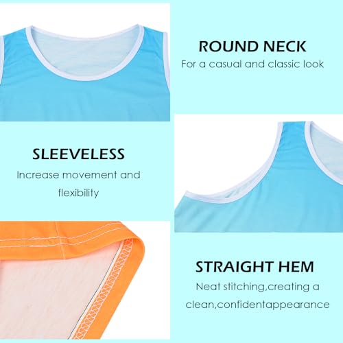 Mens Beach Tank Top Sleeveless Shirt for Summer American Flag Print Graphic - Large