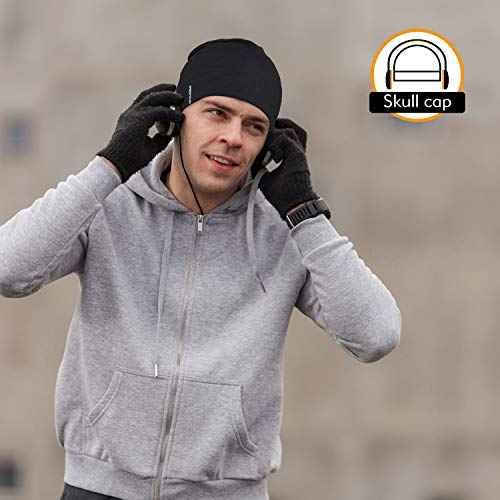 EMPIRELION 9" Multifunctional Lightweight Beanies Hats Snug Fitting, Running Skull Cap Helmet Liner Sleep Caps