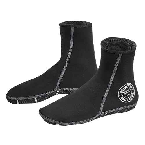 SCUBAPRO Hybrid Sock, 2.5mm, Black, M/L