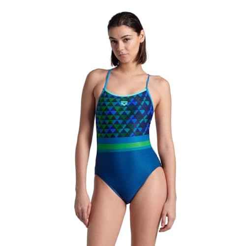ARENA Womens Performance Women's Pyramid Lace Back Swimsuit