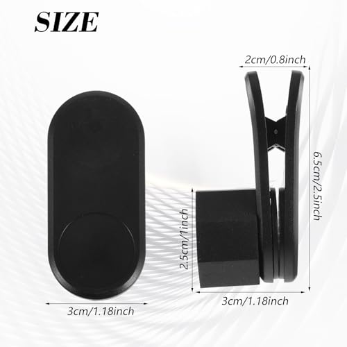 Magnetic Pool Chalk Holder with Belt Clip for Billiard & Snooker