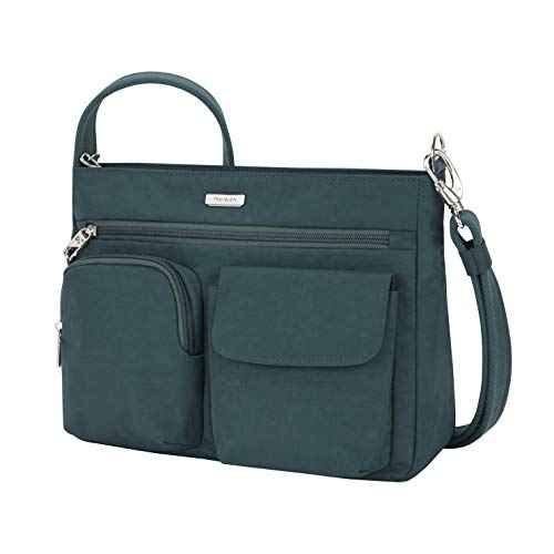 Travelon Anti-Theft Essentials Patch Pocket Crossbody Bag