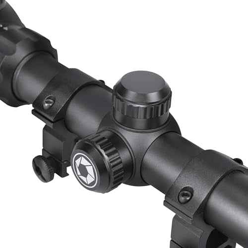 Barska Varmint Rifle Scope with Adjustable Objective for Hunting and Targeting