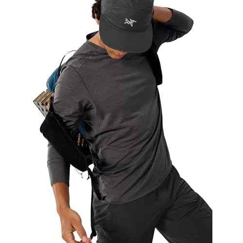 Arc'teryx Cormac Crew Neck Shirt LS Men's | UPF 40+ Crew for High-Output Activities