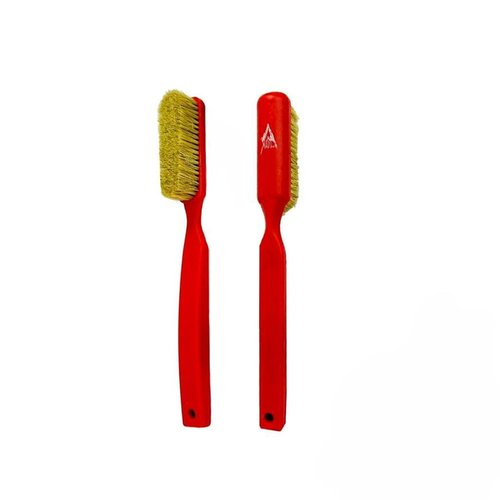 Madu Climb - Premium Boars Hair Rock Climbing Brush (Red)