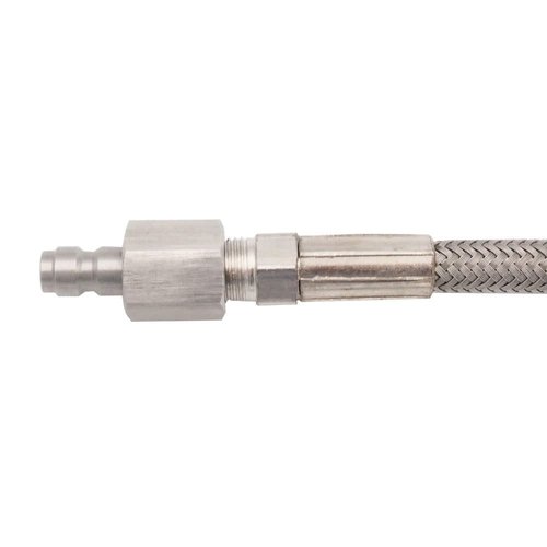 Paintball Airsoft PCP Air Pump Fill Hose 36 inch High Pressure Stainless Steel with Quick Fitting Male and Female,Suit for Compressor to The Air Tanks
