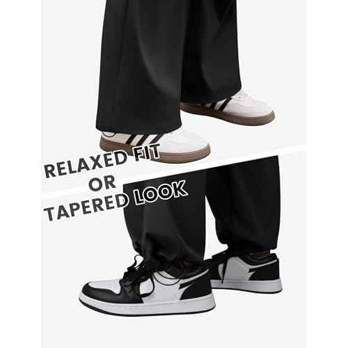 Womens Cargo Pants Elastic Waist Wide Leg Parachute Pants with 4 Pockets Baggy Hiking Trousers Travel Y2K Waterproof